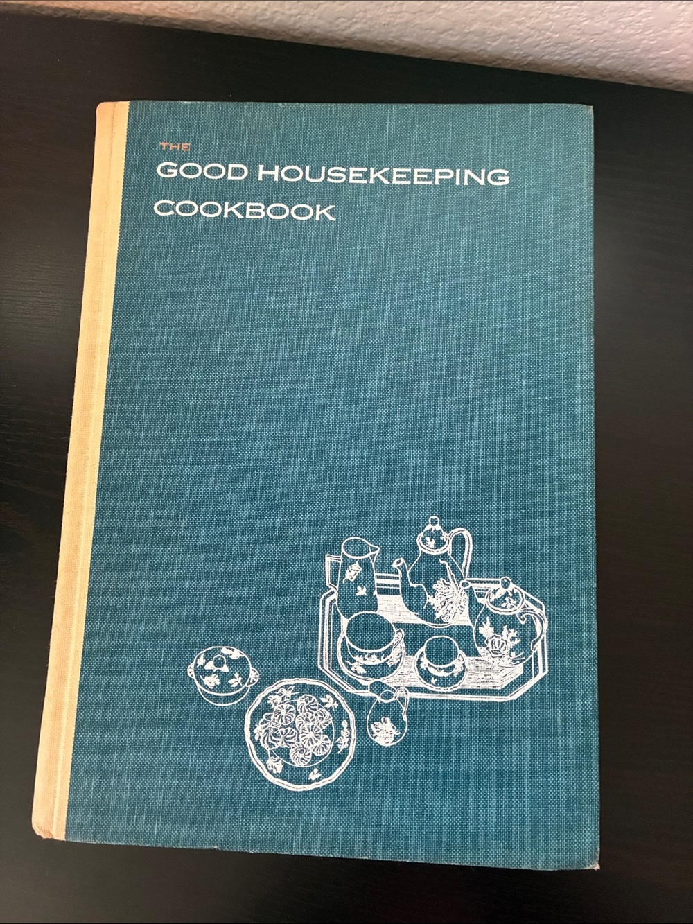 VTG 1963 The Good HousekeepingCookbook — Teal and Cream Cloth Edition